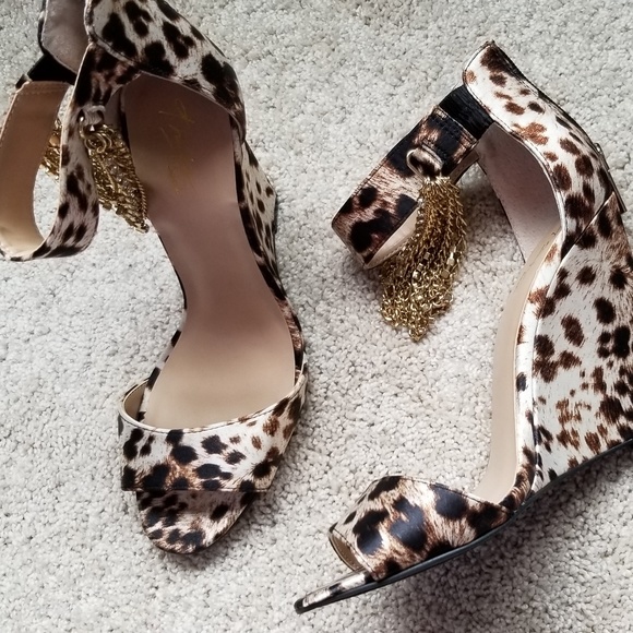 leopard wedge - Picture 1 of 5